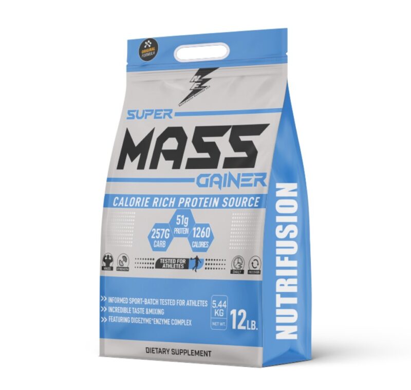 NutriFusion Super Mass Gainer 12 LB
