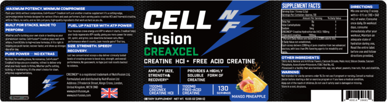 Cell Fusion Creaxcel Advanced Creatine Power