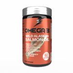Wild Alaskan Salmon Oil 1000mg – Omega-3 Fish Oil with EPA & DHA | 60 Softgels | NutriFusion